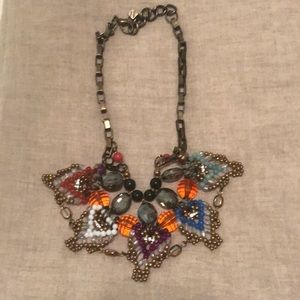 Anthropologie statement necklace